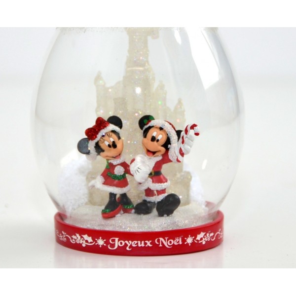 Mickey and Minnie Bauble Light-up Christmas Tree Ornament